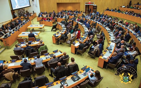 UN General Assembly meeting