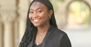 Ibilola Owoyele, Political Officer at the embassy, facilitated the Holocaust Remembrance Day film screening and discussion in Accra