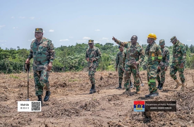 Ghana Armed Forces clears way for construction of Accra-Kumasi expressway