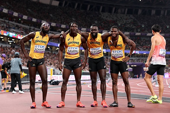 Ghana 4x100m relay team finish fourth at World Athletics Relays