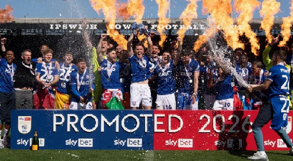 Ipswich Town is returning to the Premier League after a one-year absence.