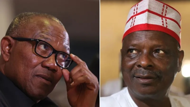 Two Nigerian prominent opposition figures, Peter Obi and Rabiu Kwankwaso form new alliance to contest Tinubu 