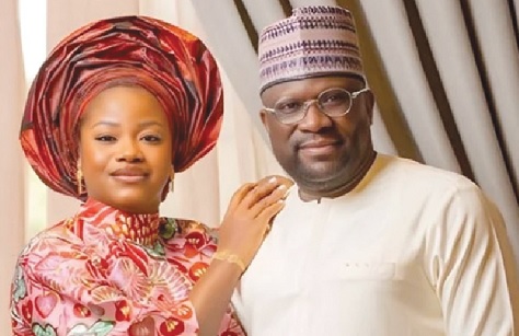 Hanan Abdul-Wahab Aludiba, former CEO, NAFCO, and his wife, Faiza Wuni