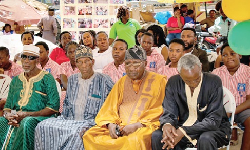 Participants in the event