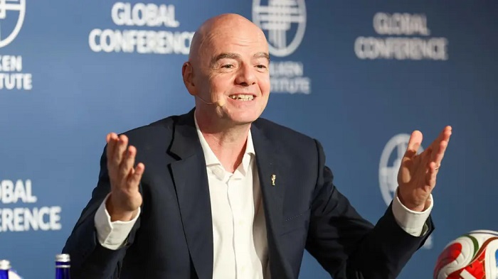 Fifa president Gianni Infantino has defended prices for the World Cup, which is to be held between 11 June and 19 July