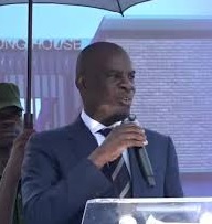Haruna Iddrisu, Minister of Education Speaking at the event