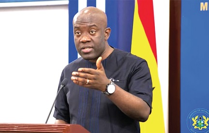 Kojo Oppong Nkrumah — Ranking Member on Parliament's Committee on Economy and Development.