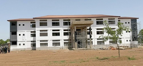 The uncompleted Wa Court Complex