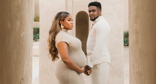 (VIDE0)She’s here – Veekee James, husband welcome baby girl