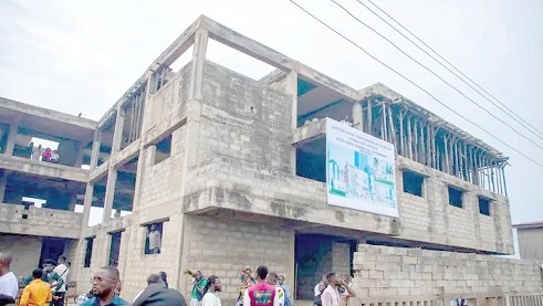 The abandoned project. Picture: SAMUEL OHENE EWUR