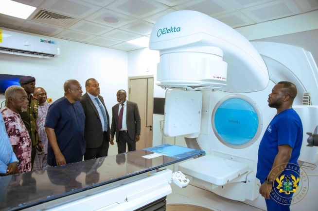 The newly commissioned Nuclear Medicine Centre. Picture: ERNEST KODZI
