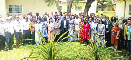 Some of the participants in the health symposium in Accra