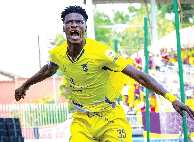 Salim Adams  will spearhead Medeama's attack tomorrow