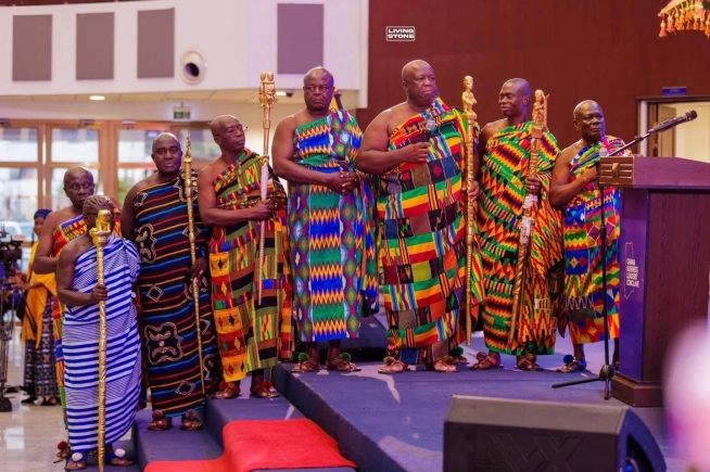 The Asantehene's linguists and their names [PHOTO]