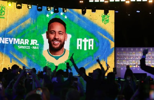 Neymar named in Brazil's 2026 World Cup squad