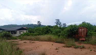 The abandoned Agenda 111 project at Assin Darmang in the Assin South District