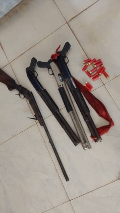 Drobo Palace armed attack: Police seize weapons