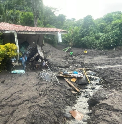 Mudslide from mountain: Fear grips Adaklu-Helekpe