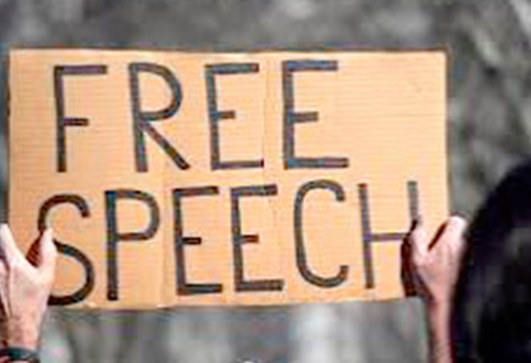 Free speech and democracy go together