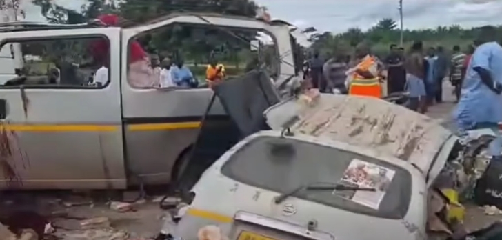 Accident at Akomadan: 12 killed, 2 injured
