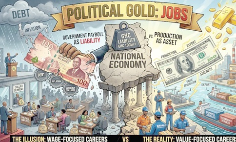 Political gold: Jobs