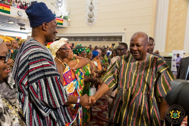 VIDEO: What President Mahama told Ghanaians in London and the order to SOE bosses to submit audited accounts or lose jobs