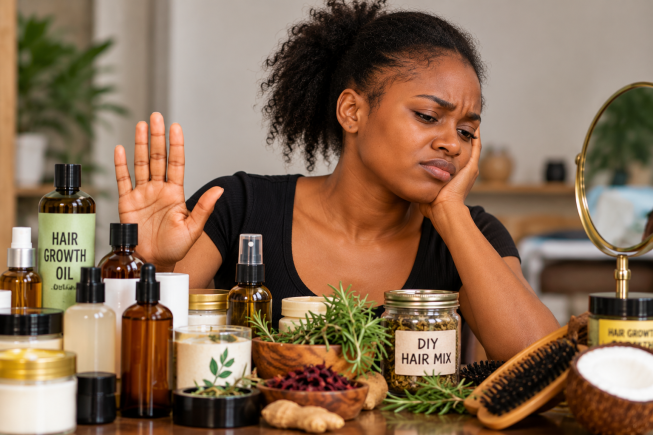 Stop chasing hair growth oils, DIY concoctions, leave your hair alone – Beautician