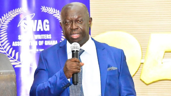 SWAG President, Kwabena Yeboah