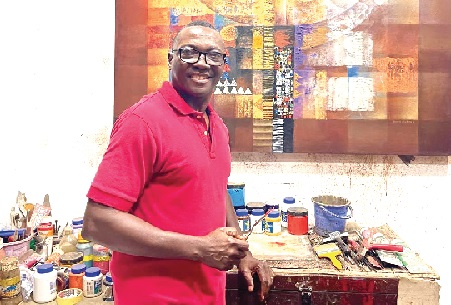 The author in his studio