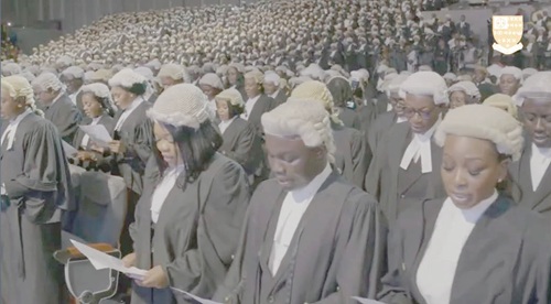1,568 new lawyers called to the Ghana Bar 