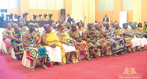Members of the Western North Regional House of Chiefs at the Jubilee House Members of the Western North Regional House of Chiefs at the Jubilee House