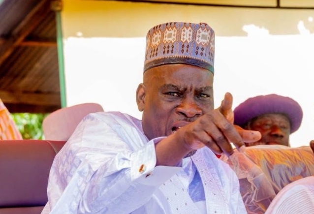 Haruna Iddrisu, Minister of Education, addressing the press