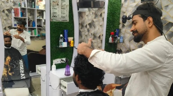 Mohammed Ashim is paid to film his hands at work