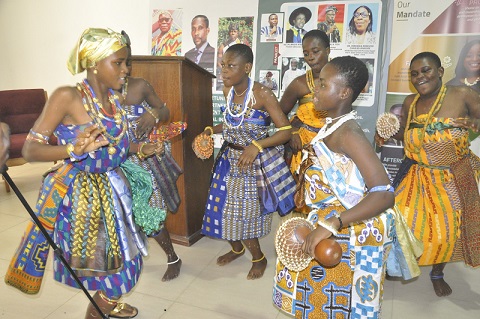 Learners from Samkluga Ultimate Academy hold guests at EweZa Forum captive with cultural displays