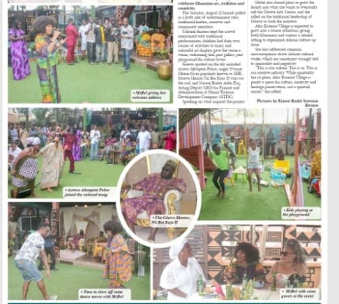 Afro Essence Village opens in Gbawe