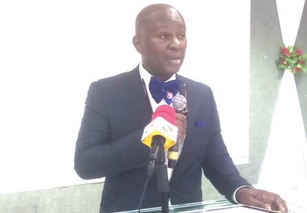 Dr Paa Kwesi Baidoo —Chief Executive Officer, KATH, speaking at the event