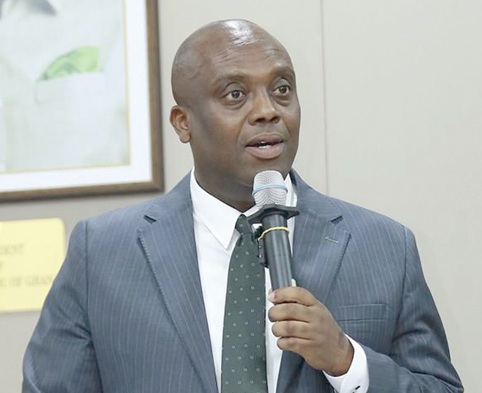Deputy Finance Minister speaking at the engagement