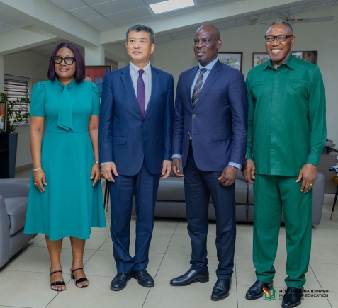 Education Minister confers with Chinese Ambassador over Damongo university project