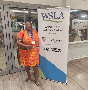 Christiana Ashley, President of the Ghana Chess Association