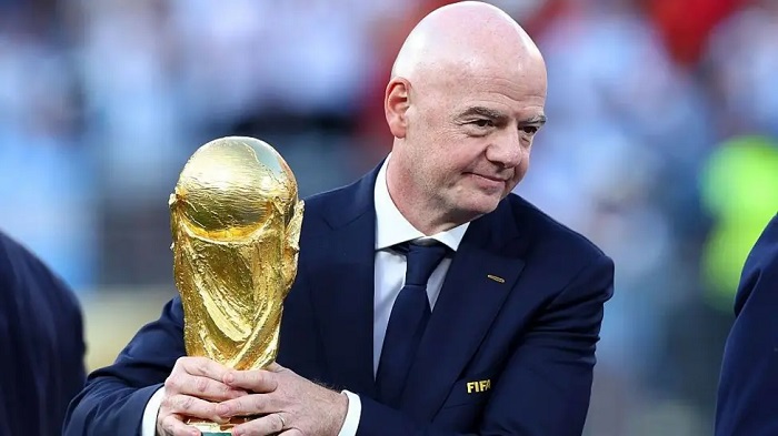 Gianni Infantino became FIFA president in 2016