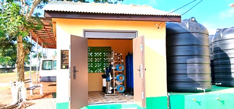 The water treatment facility
