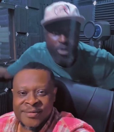 (VIDEO) Barosky spotted in studio with Appietus after return home
