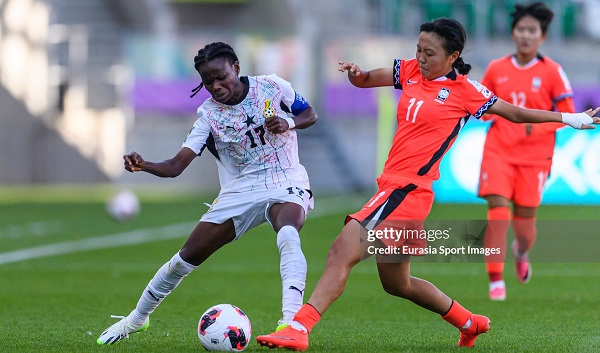Sarah Nyarko battles