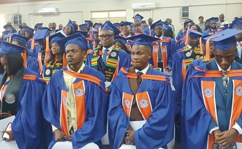 The graduates in Koforidua The graduates in Koforidua