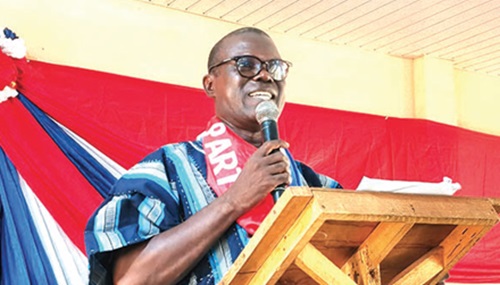 Alois Mohl declares his intention to contest for the NPP Nandom parliamentary seat