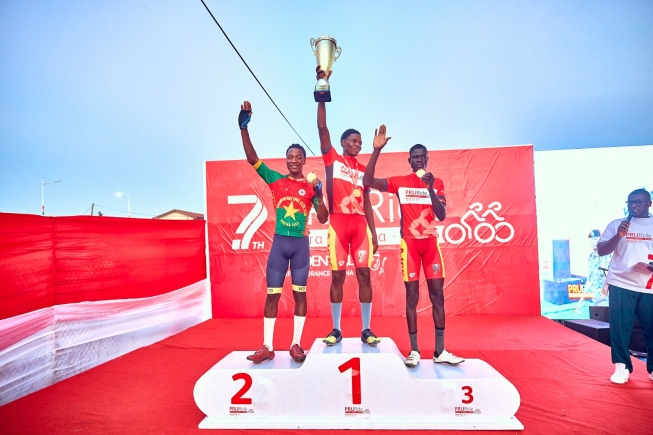 Burkina Faso dominates PRURide 2026 Elite Race in Accra