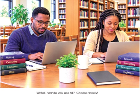 Writer, how do you use AI? Choose wisely