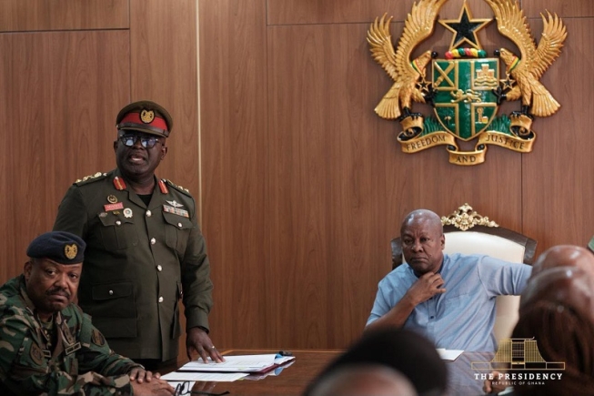 President Mahama gives task force two weeks to tackle drug trafficking at Ghana’s ports