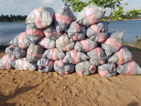 Police intercept 2,213 slabs of suspected Indian hemp on River Volta