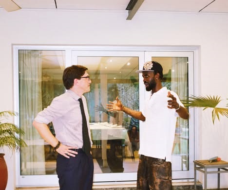 PICTURES: Black Sherif’s special visit to German Ambassador’s family